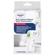Equate Infrared No Touch Forehead Body Thermometer,1-second, 3-color backlight,All ages.