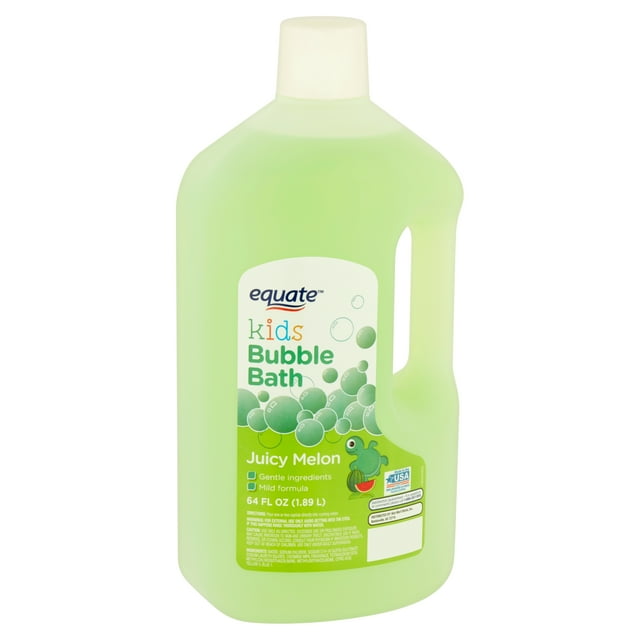 Equate Kids Juicy Melon Bubble Bath, 64 fl oz