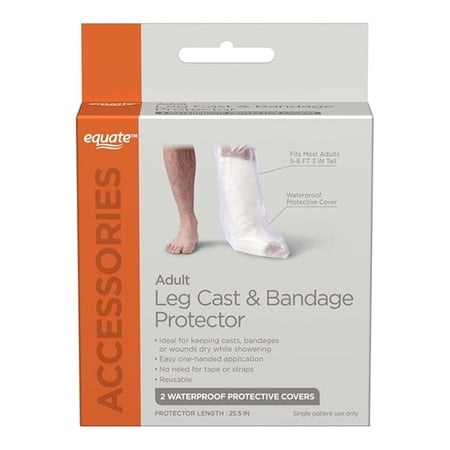 Equate Leg Cast Protector, Small Child or Small Adult - 1 Pair