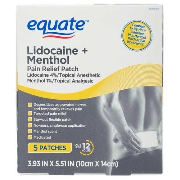 Equate-Lidocaine-and-Menthol-Pain-Relief-Patches-5-Count_01eba407-df2b-40b6-835e-15035e98adc0.5306ca08433d80c30b921ec8de3875aa.jpeg?odnHeight=580&odnWidth=580&odnBg=FFFFFF