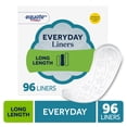 thumbnail image 1 of Equate Light Protection Everyday Panty Liners, Long Length, 96 Count, 1 of 11