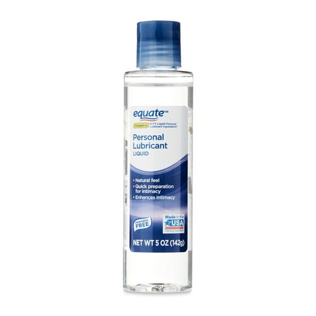 Equate Water Based Personal Lubricant Liquid, 5 oz