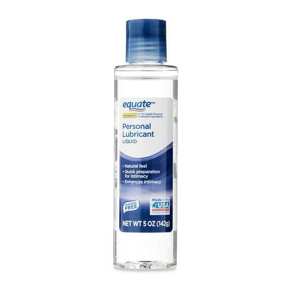 Equate Personal Lubricant Liquid, 5 oz, Compare to K-Y® Jelly Personal Lubricant Ingredients