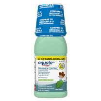 Equate Children's Diarrhea Control Loperamide Hydrochloride Oral Solution, 1 mg, Mint Flavor, Ages 6 Years and Up, 4 fl oz, Compare to Immodium® A-D Active Ingredient