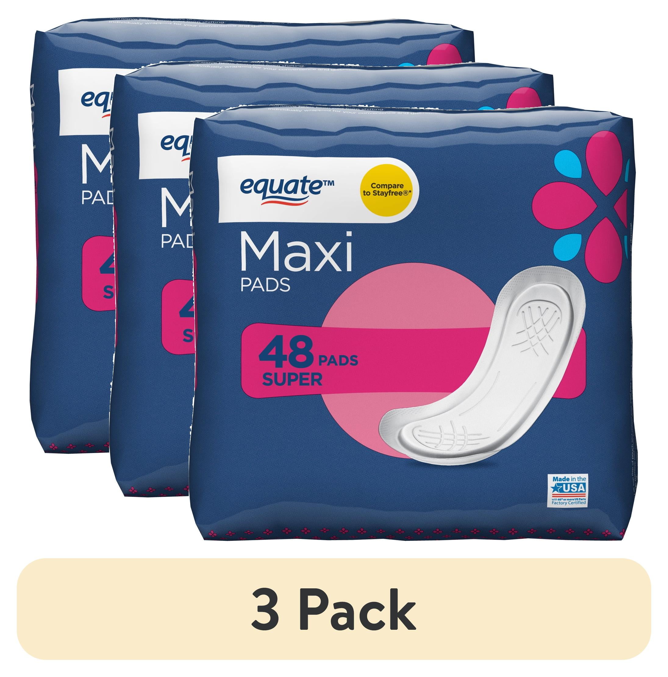 Re:pad Reusable Sanitary Pads for 3 maxi and 1 super maxi pads