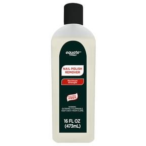 Equate Maximum 100% Acetone Nail Polish Remover, 16 fl oz
