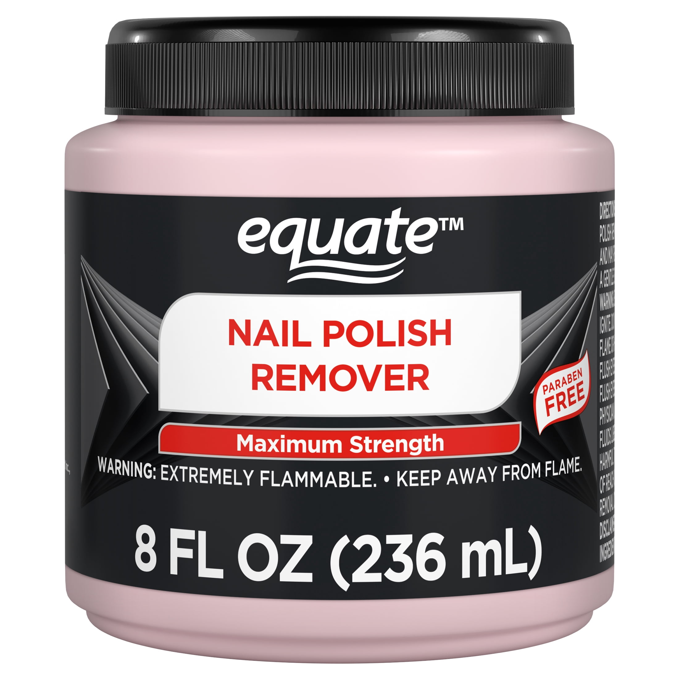 Equate Maximum Strength Acetone Nail Polish Remover Dip, 8oz