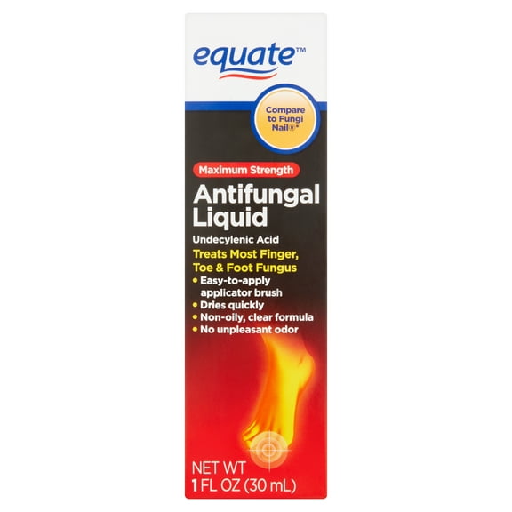 Equate Maximum Strength Antifungal Liquid, 1 fl oz