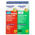 thumbnail interactive-video image 1 of Equate Maximum Strength Day and Night Cold and Flu Relief Mini Softgels, 325mg, 16 Count, 1 of 14