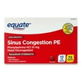 Equate Maximum Strength Non Drowsy Sinus Congestion PE Medicine, 72