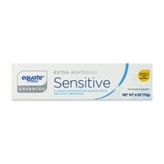 Equate Extra Whitening Sensitive Toothpaste, 4 oz, Compare to Sensodyne® Active Ingredients