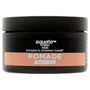 Equate Men Pomade for Medium Hold and High Shine, 3.0 oz, Compare to American Crew®