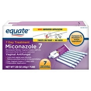 Equate Miconazole 7 Day Vaginal Treatment Cream with Disposable Applicators, 1.59 oz, Compare to Monistat® 7 Active Ingredient