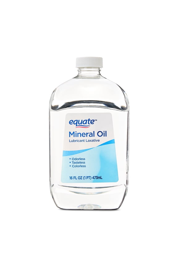 Mineral Oil Lubricant Laxative Liquid for Constipation, 16 fl oz (474mL)