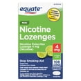 thumbnail image 1 of Equate Mini Nicotine Lozenge 4 mg, Stop Smoking Aid, Citrus Flavor, 108 Count, 1 of 9