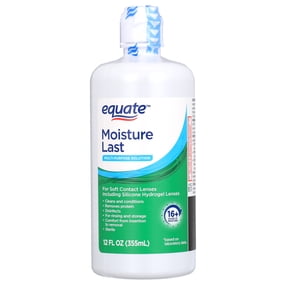 Equate Moisture Last Multi-Purpose Solution, 12 fl oz
