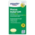 thumbnail image 1 of Equate Mucus Relief DM, Extended-Release Tablets, Chest Congestion Relief and Cough Suppressant, 1 of 8