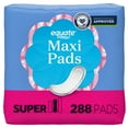 thumbnail image 1 of Equate Multi Channel Maxi Pads, Super, Unscented, Compare to Stayfree™ Maxi (288 Count), 1 of 10