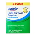 thumbnail image 1 of Equate Multi-Purpose Solution for Soft Contact Lenses, 24 fl oz (2x12 fl oz), Compare to Opti-Free Replenish, 1 of 7