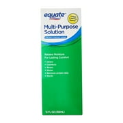 Equate Multi-Purpose Solution for Soft Contact Lenses, 12 fl oz, Compare to Opti-Free Replenish