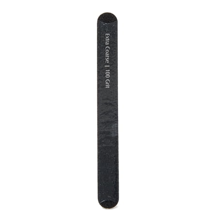 Equate 100/180-Grit Salon-Style Nail File, Black, 1 Count