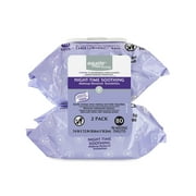 Equate Night-Time Soothing Makeup Remover Towelette Wipes for Face Care (80 Count), Compare to Neutrogena® Night Calming Makeup Remover Towelettes