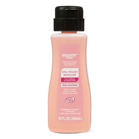 Equate Non-Acetone Nail Polish Remover, 10 Fl oz