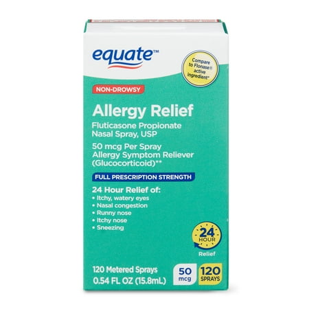 Equate Non-Drowsy Allergy Relief Nasal Spray, 15.8 ml