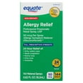 thumbnail image 1 of Equate Non-Drowsy Allergy Relief Spray Fluticasone Propionate (Glucocorticoid), 50 mcg per Spray, 144 Sprays, Compare to Flonase® Active Ingredient, 1 of 3