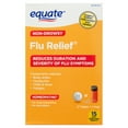 thumbnail interactive-video image 1 of Equate Non-Drowsy Homeopathic Flu Relief Fast Dissolving Tablets, 15 Count, Compare to BOIRON® Oscillococcinum® Active Ingredient, 1 of 10