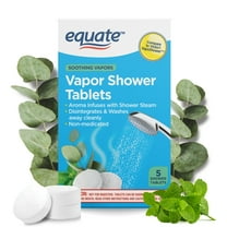 Equate Soothing Vapor Shower Tablets, Eucalyptus & Menthol, 5 Count, Compare to Vicks® VapoShower™
