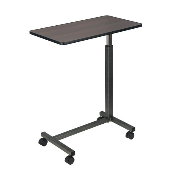 Equate Non-Tilt Overbed Table, Wood Tabletop