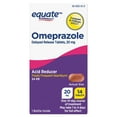 thumbnail interactive-video image 1 of Equate Omeprazole Delayed Release Tablets 20 mg, Acid Reducer, Frequent Heartburn, 14 Count, 1 of 11