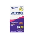 thumbnail interactive-video image 1 of Equate Omeprazole Delayed Release Tablets 20 mg, Acid Reducer, Frequent Heartburn, 14 Count, 1 of 9