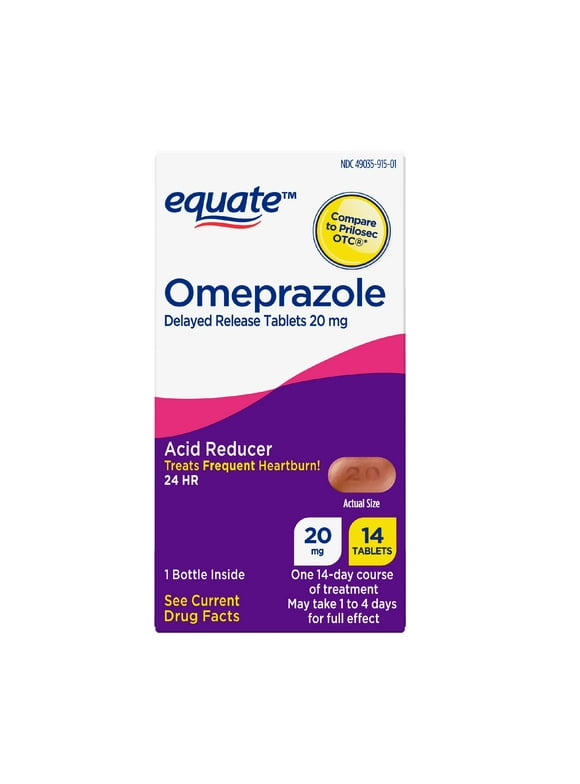 Omeprazole in Antacids and Heartburn Relief