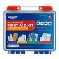 Equate OntheGo First Aid Kit Home, Travel, Office, Auto, School, 85 Pieces