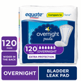 thumbnail image 1 of Equate Options Women's Incontinence Pads, Unscented, Overnight (120 Count), 1 of 4