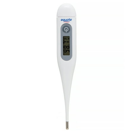 Equate Digital Thermometer – Oral, Rectal, or Underarm, 30-Second Reading