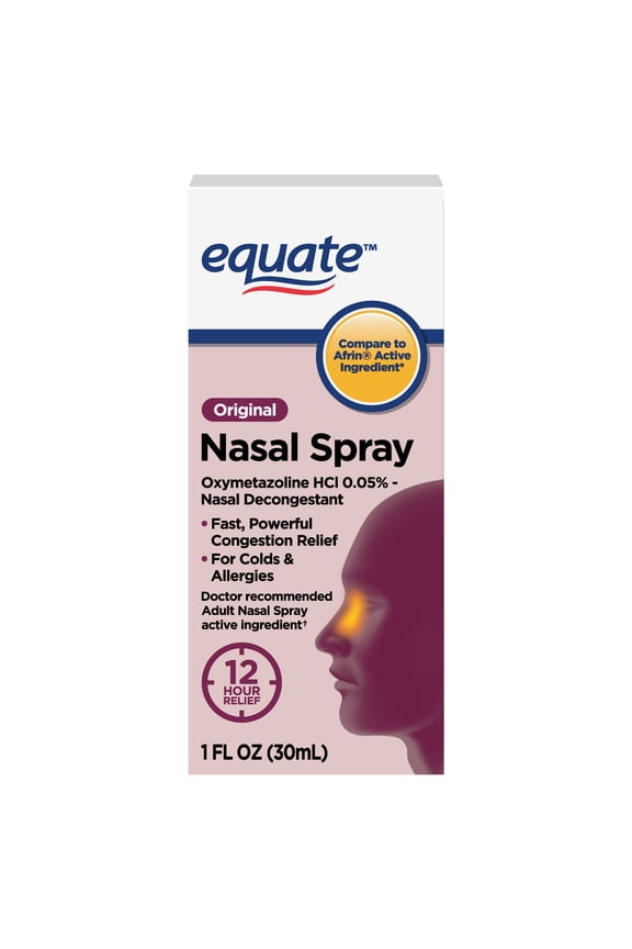 Original 12 Hour Nasal Spray, Max Strength, 1 FL OZ