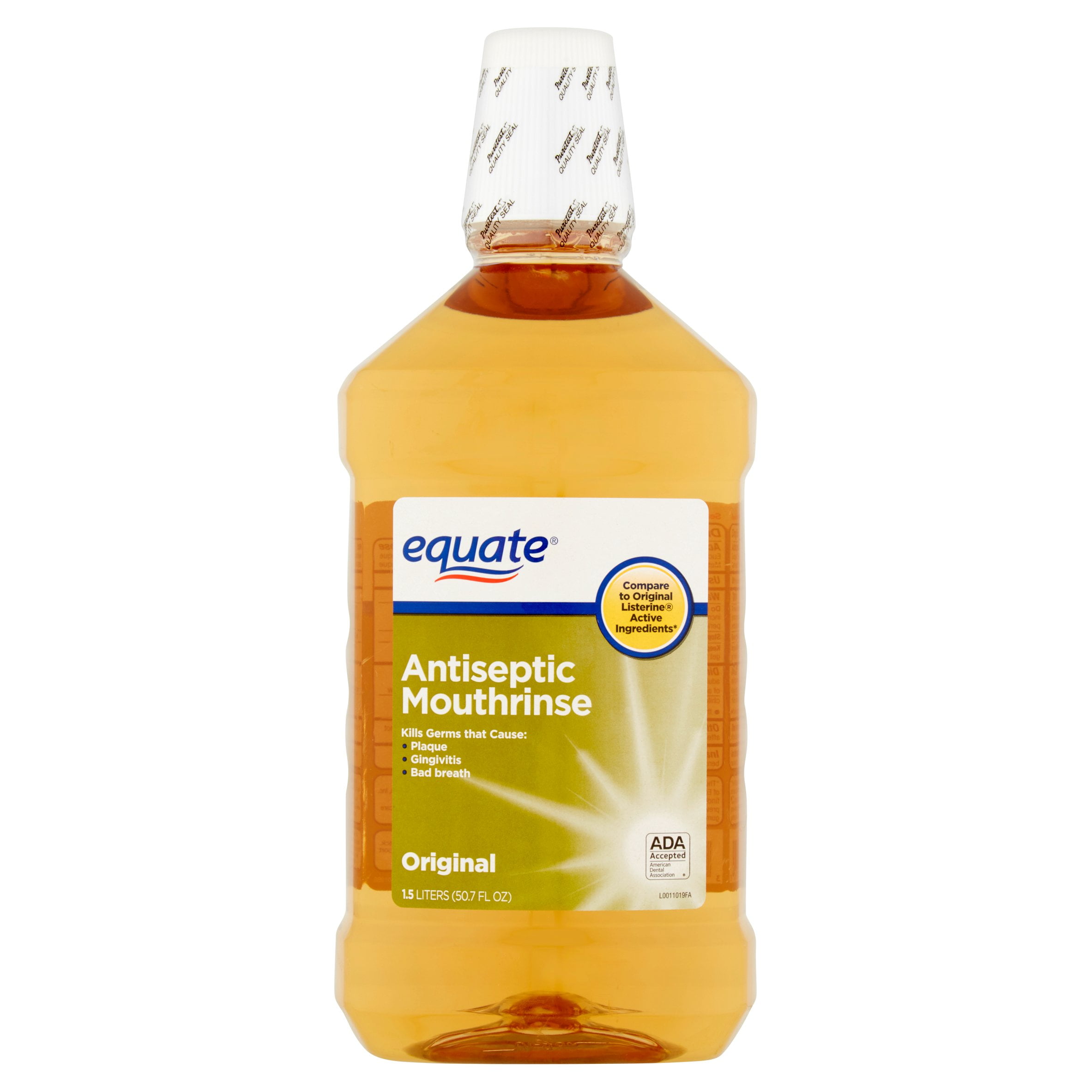 Equate Original Antiseptic Mouthrinse, 50.7 Fl Oz