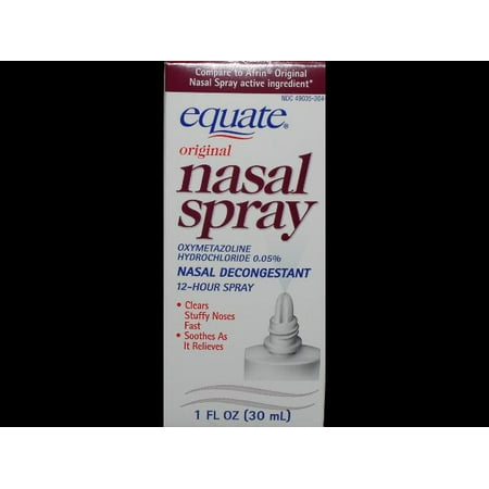 Equate Original Nasal Spray, 1 fl oz