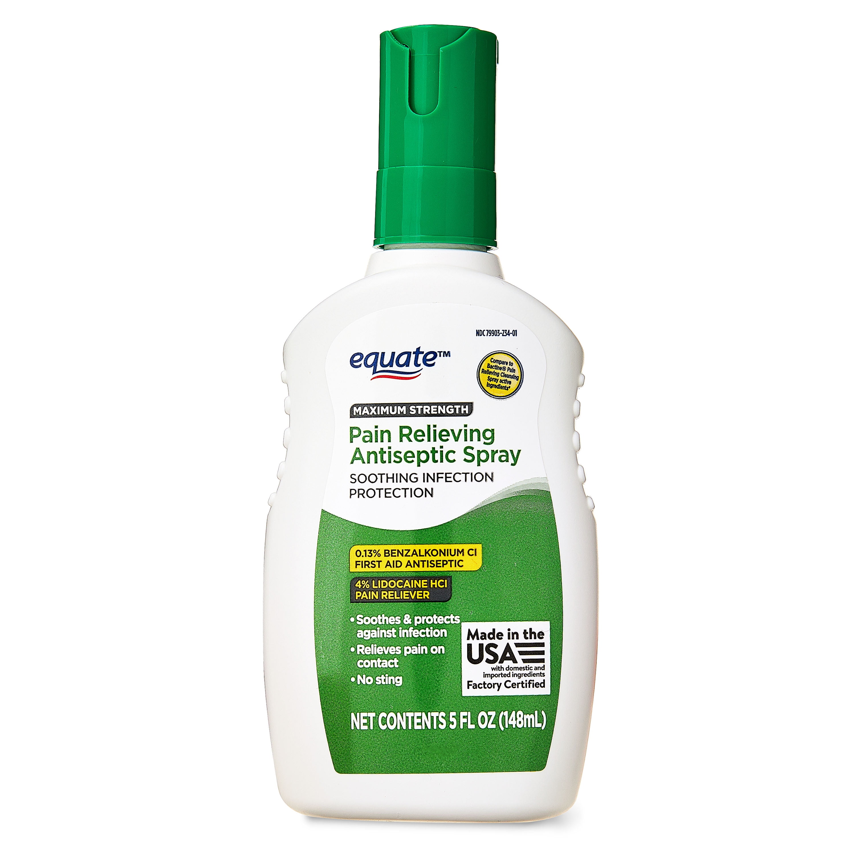 Equate Pain Relieving Antiseptic Spray