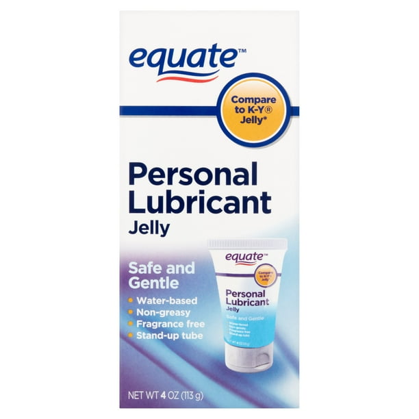 Equate Personal Lubricant Jelly, 4 oz - Walmart Business Supplies