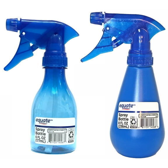Equate Plastic Spray Bottle 4 or 6 oz.
