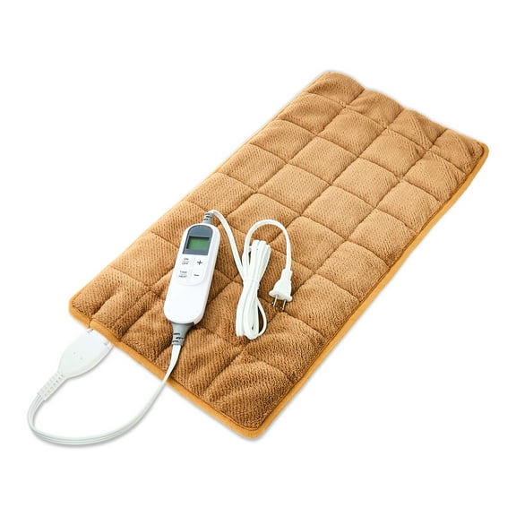 Equate PrimaLushTM Weighted Standard Heating Pad with 10-Setting Controller