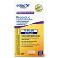 thumbnail image 1 of Equate Probiotic Supplement Digestive System Support Delayed Release Capsules, 50 Count, Compare to Culturelle® Digestive Health Probiotic, 1 of 9