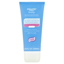 Equate Quick Action Daily Face Wash with 2% Salicylic Acid for Acne Care, 6.78 fl oz, Compare to Clearasil® Ultra Rapid Action Daily Face Wash