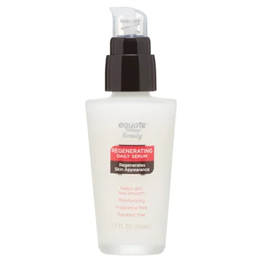 Equate Regenerating Daily Serum for Face Care to Smooth & Soften, 1.7 fl oz