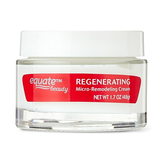 Equate Regenerating Micro-Remodeling Cream for Face Care, 1.7 oz, Compare to Olay Regenerist Micro-Sculpting Cream Ingredients