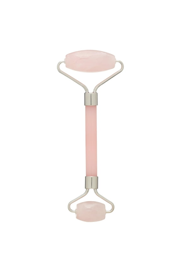Waterproof Beauty Rose Quartz Stone Derma Roller Aging Facial